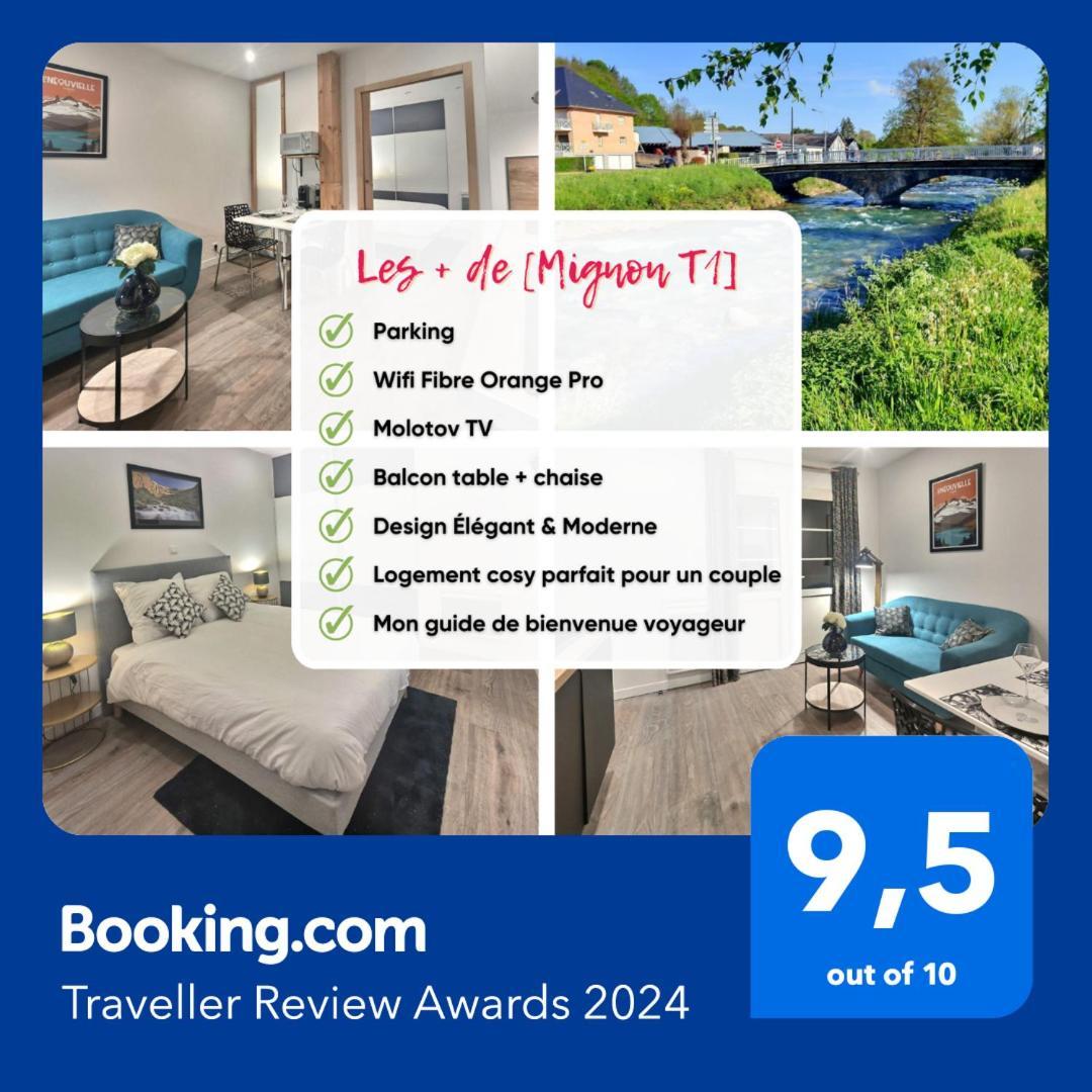 Mignon, T1 Bis Cosy & Calme, Neuf, Parking, Balcon Apartment Gerde Bagian luar foto